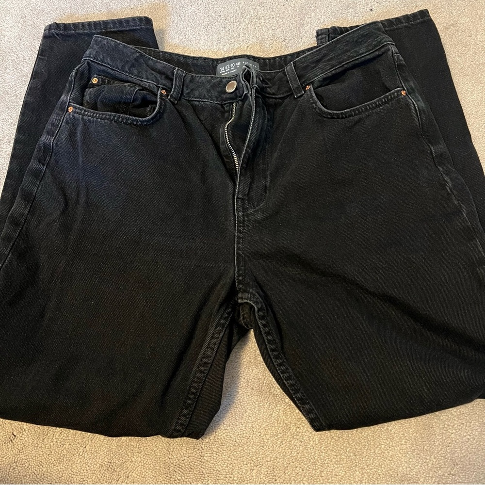 Primark Black Ankle Jeans Sz 10